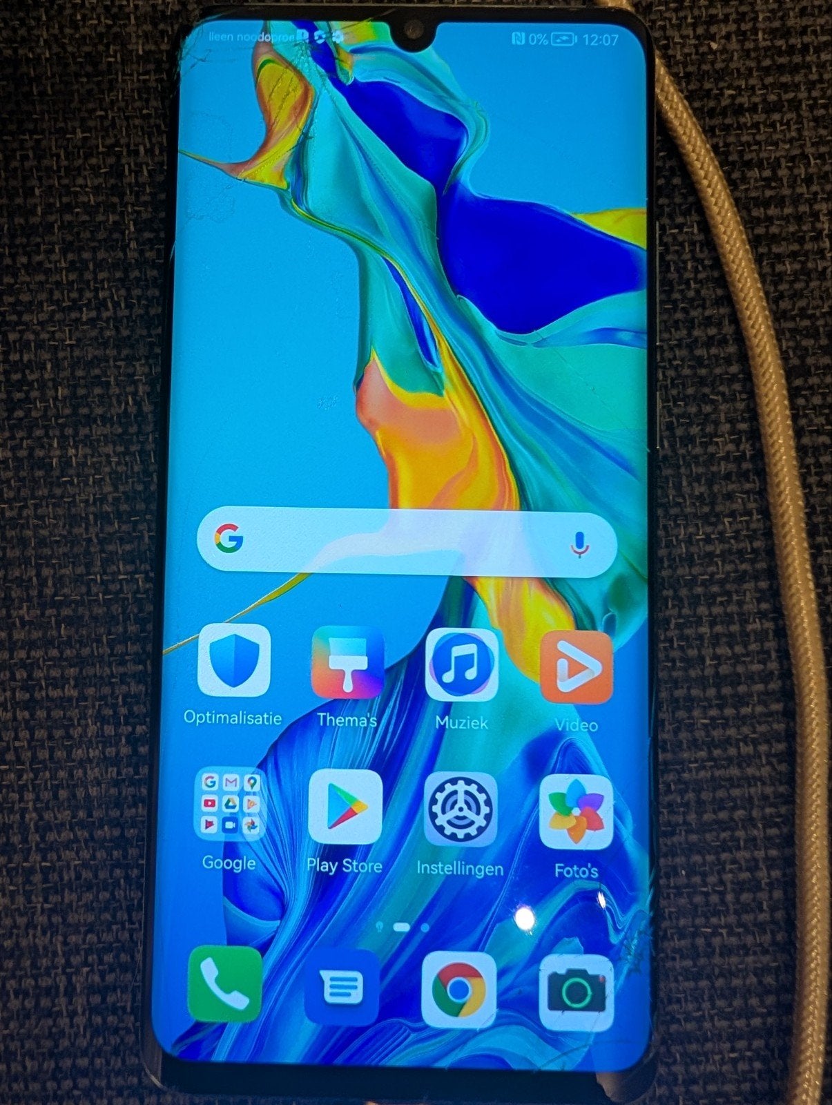 huawei p30 pro 128 GB (blauw) gebruikte staat, Ophalen of Verzenden, Gebruikt, Blauw