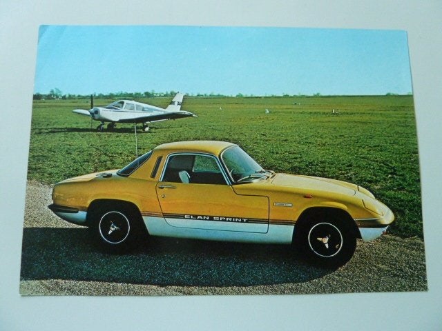 1970 Lotus Elan Sprint Sheet/Brochure, Verzenden, Gelezen, Overige merken