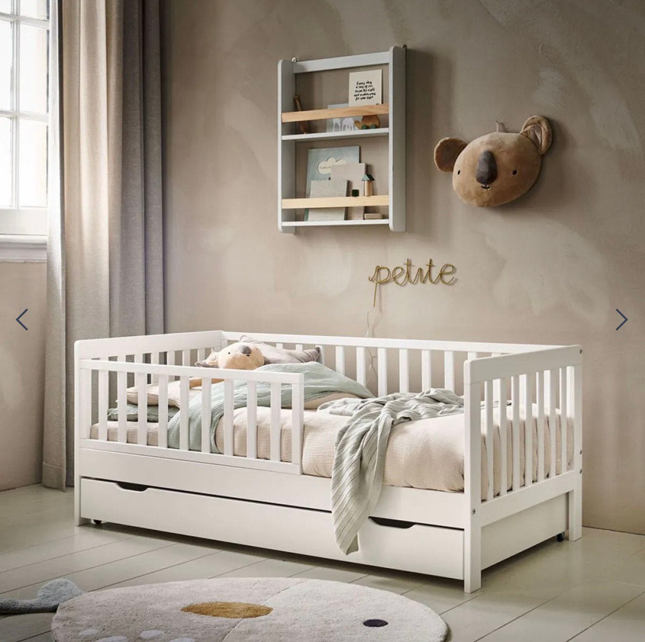Peuterbed - Petite Amelie, Kinderen en Baby's, Ophalen, Gebruikt, 70 tot 85 cm, 140 tot 160 cm