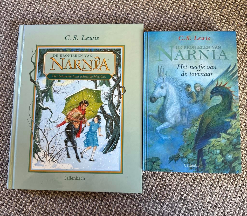 De Kronieken van Narnia - 2 boeken van C.S. Lewis, Ophalen of Verzenden, Zo goed als nieuw