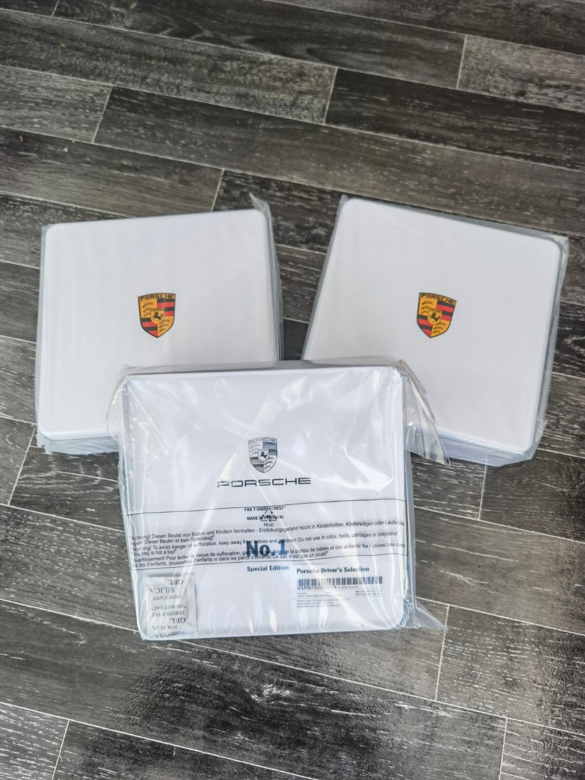 3 X Nieuw origineel porsche metalen blikken / porsche Bakje, Ophalen of Verzenden, Nieuw, Suiker