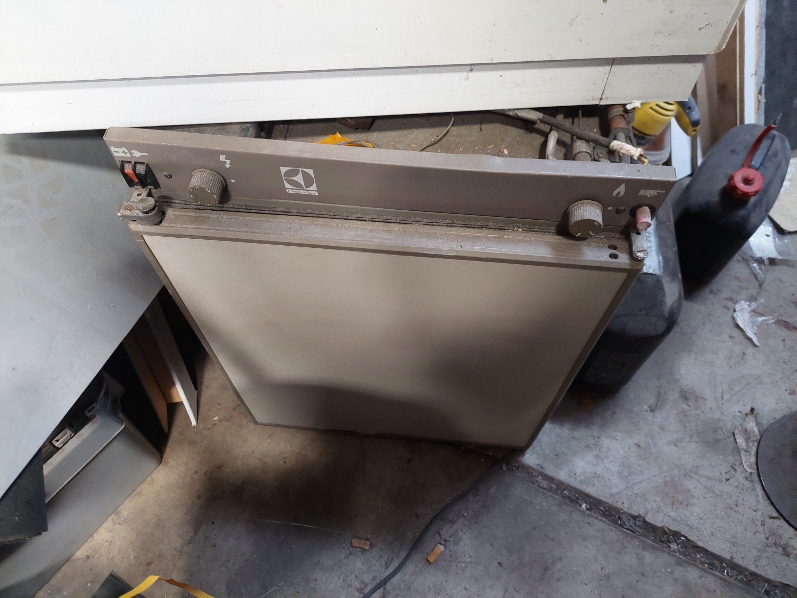 Electrolux Koelkast 12V 220V Gas - Gebruikt, Witgoed en Apparatuur, Koelkasten en IJskasten, Ophalen