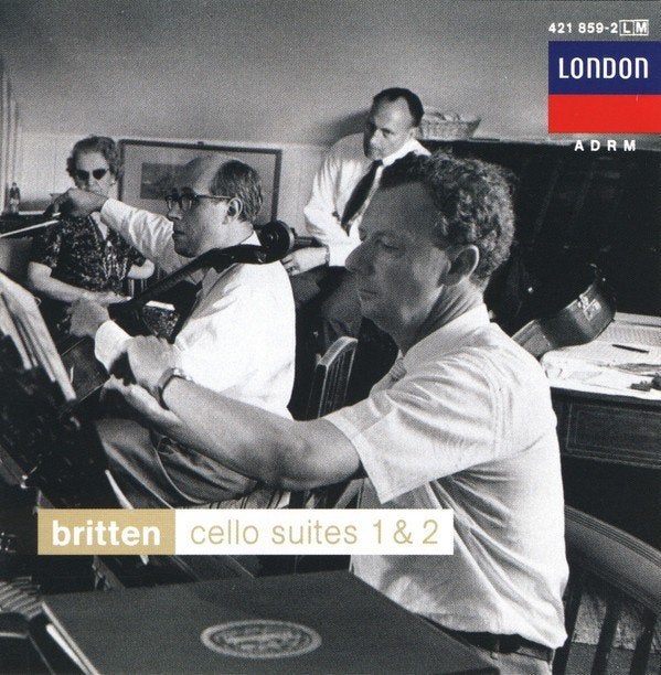 britten cello suites 1 & 2, Ophalen of Verzenden, Romantiek, Zo goed als nieuw, Kamermuziek