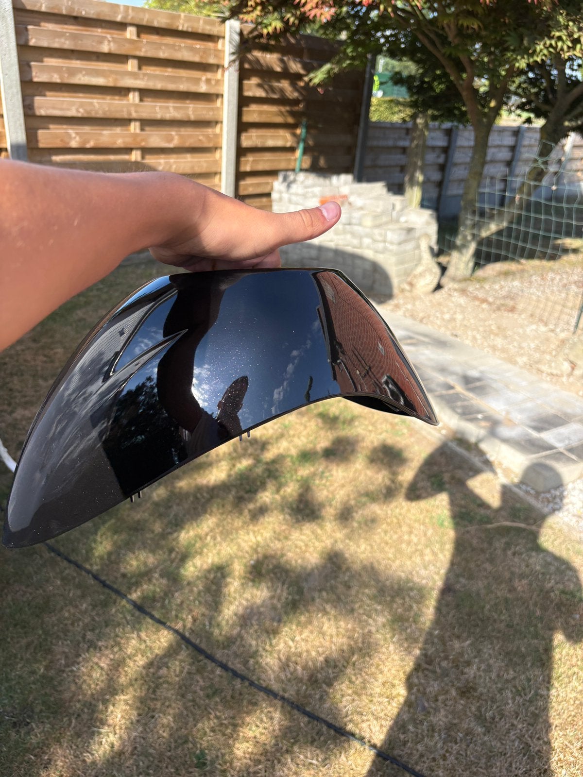 Zip sp spatbord nieuw Metalic zwart, Motoren, Ophalen