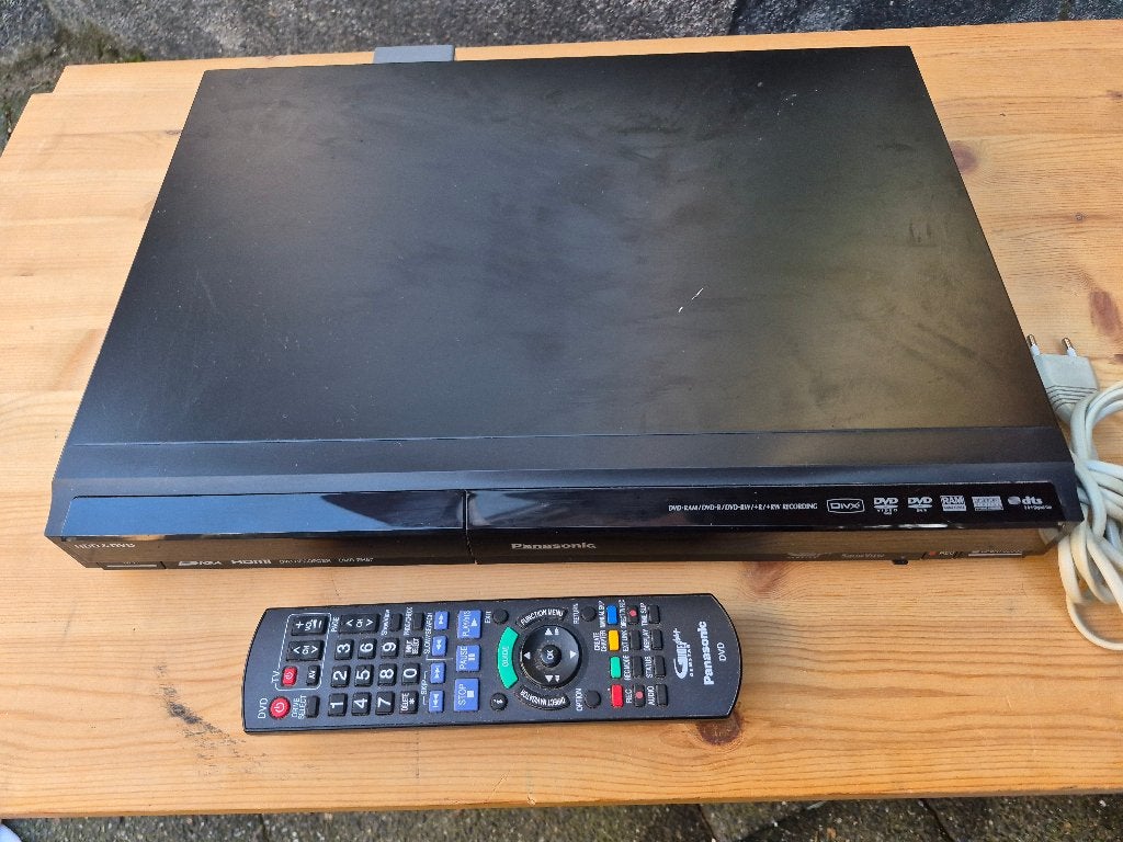 Panasonic DMR-EH57 – DVD & Harddisk recorder 160GB, Ophalen, Gebruikt, Audio