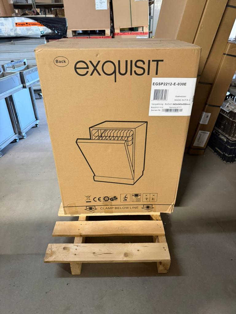 Exquisit vaatwasser, Ophalen, Nieuw, Minder dan 85 cm