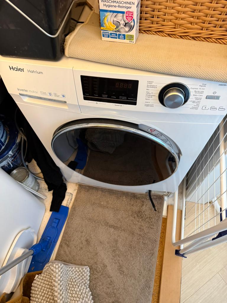 Haier hatrium was/droog combinatie GRATIS, Witgoed en Apparatuur, Wasmachines, Ophalen of Verzenden, Niet werkend, 1200 tot 1600 toeren