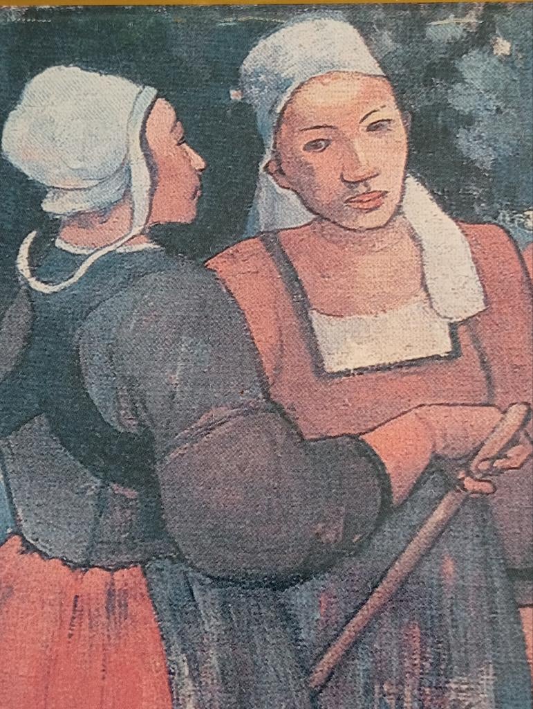 Paul Gauguin Koektrommel Bretagne, Ophalen of Verzenden, Zo goed als nieuw, Koek(jes)