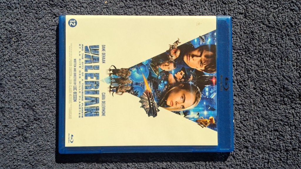 Valerian and the city of a thousand Planets "Blu Ray", Ophalen of Verzenden, Zo goed als nieuw