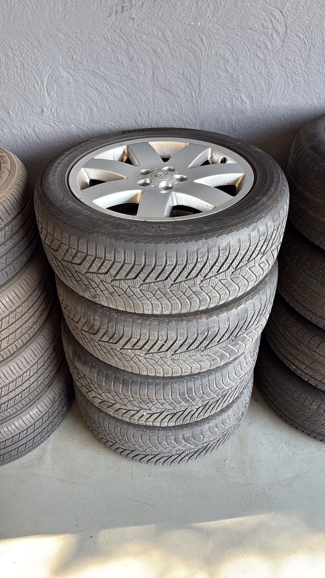 20 inch Velgen Banden Wielen Range Rover L322, Gebruikt, Velg(en), -, -