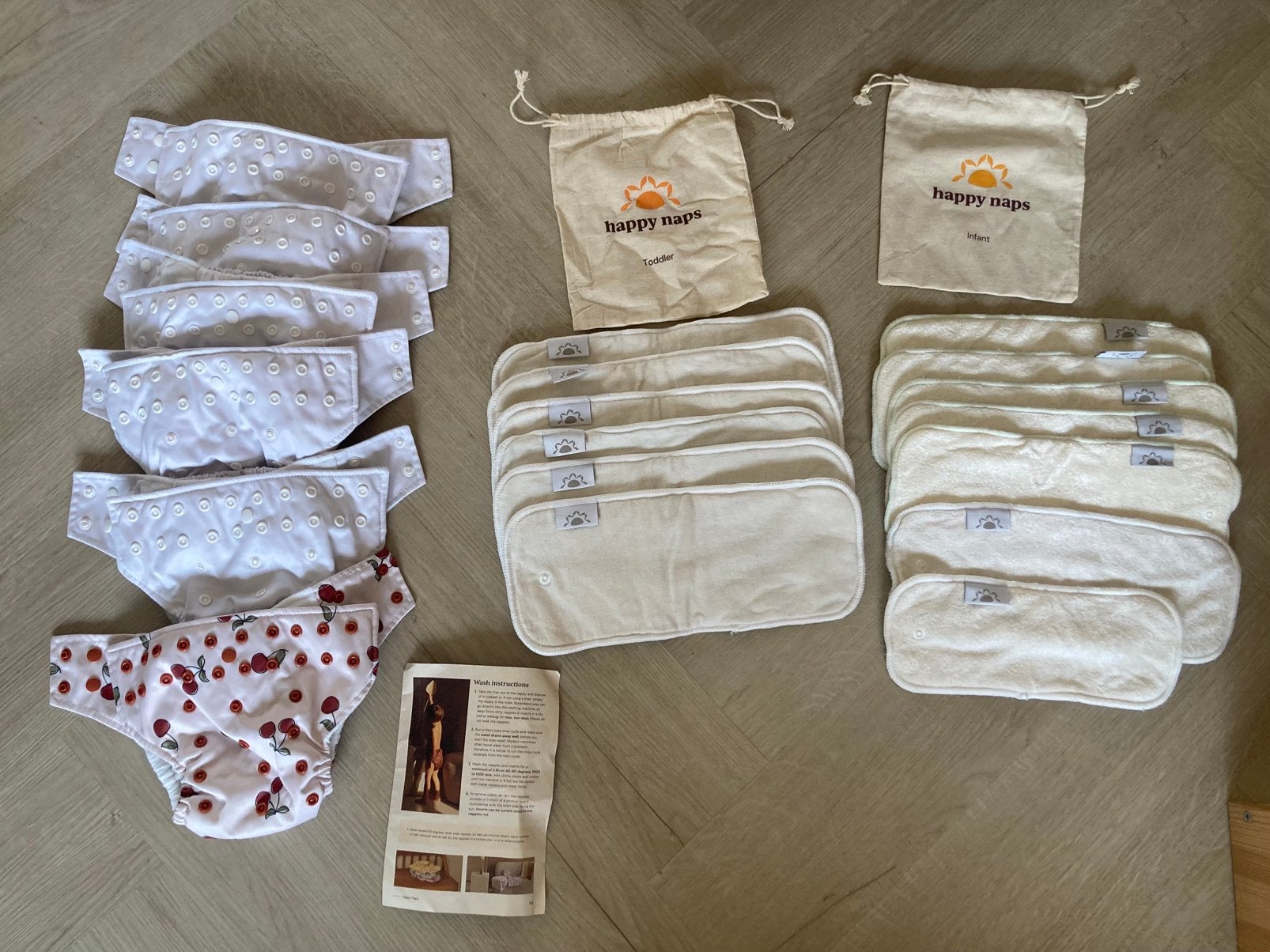 Wasbare luiers Happy Naps, Ophalen, Nieuw, Overige typen