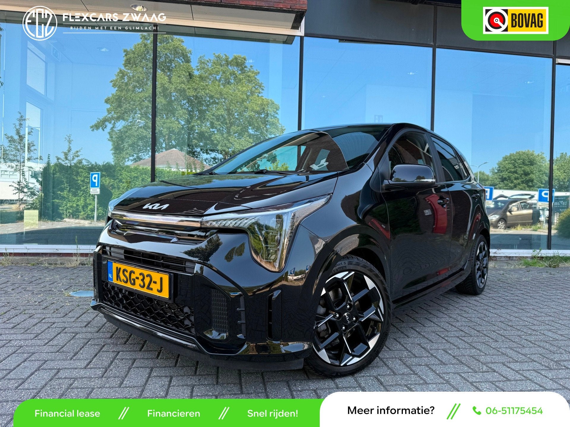 Kia PICANTO 1.2 GT-Line - Automaat - Navi - Camera - Parkeer, Auto's, Dealer onderhouden, Gebruikt, 4 cilinders, 4 stoelen