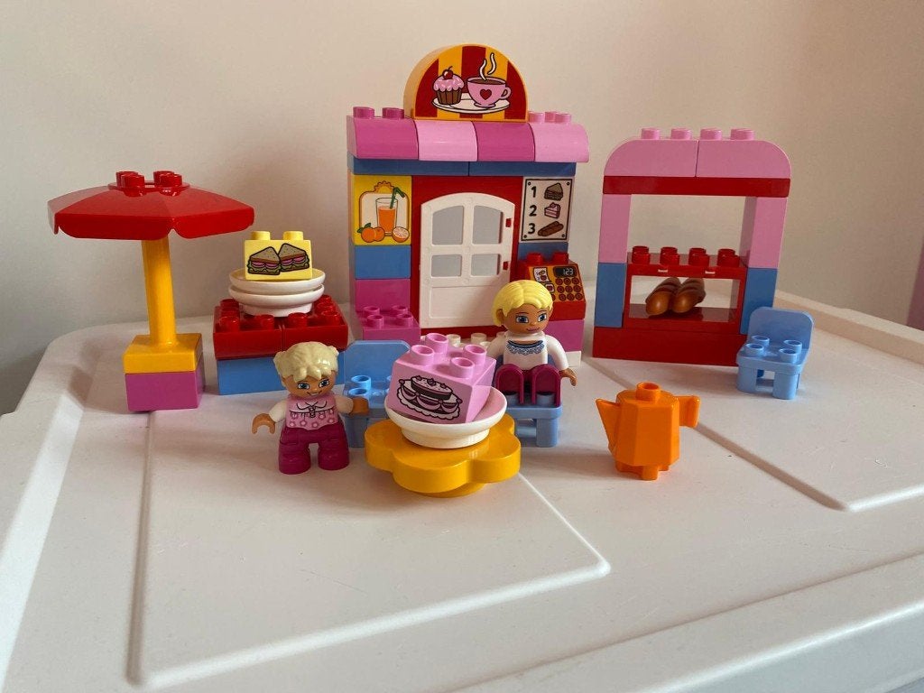 Lego Duplo 10587 – Café / Restaurant, Ophalen of Verzenden, Zo goed als nieuw, Complete set, Duplo