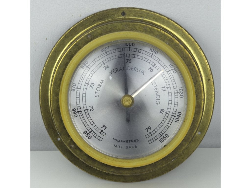 Barometer hygrometer nautical, Ophalen of Verzenden, Gebruikt, Barometer