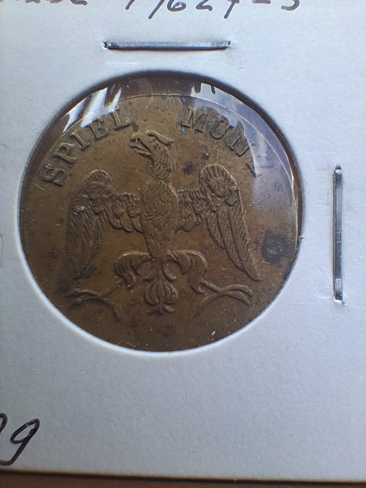 Oude Duitse Speelpenning - 3 Pfennig, Ophalen of Verzenden, Duitsland, Losse munt
