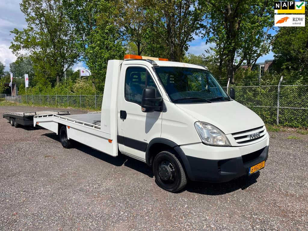 Iveco Daily 35C18 410|Carplay|Lier|Tijhof|, Gebruikt, 4 cilinders, Iveco, Wit