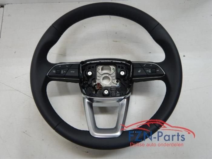 Audi A4 8W Stuur MF+F1+View Leer (Leder, Leren), Auto-onderdelen, Besturing, Ophalen of Verzenden, Gebruikt