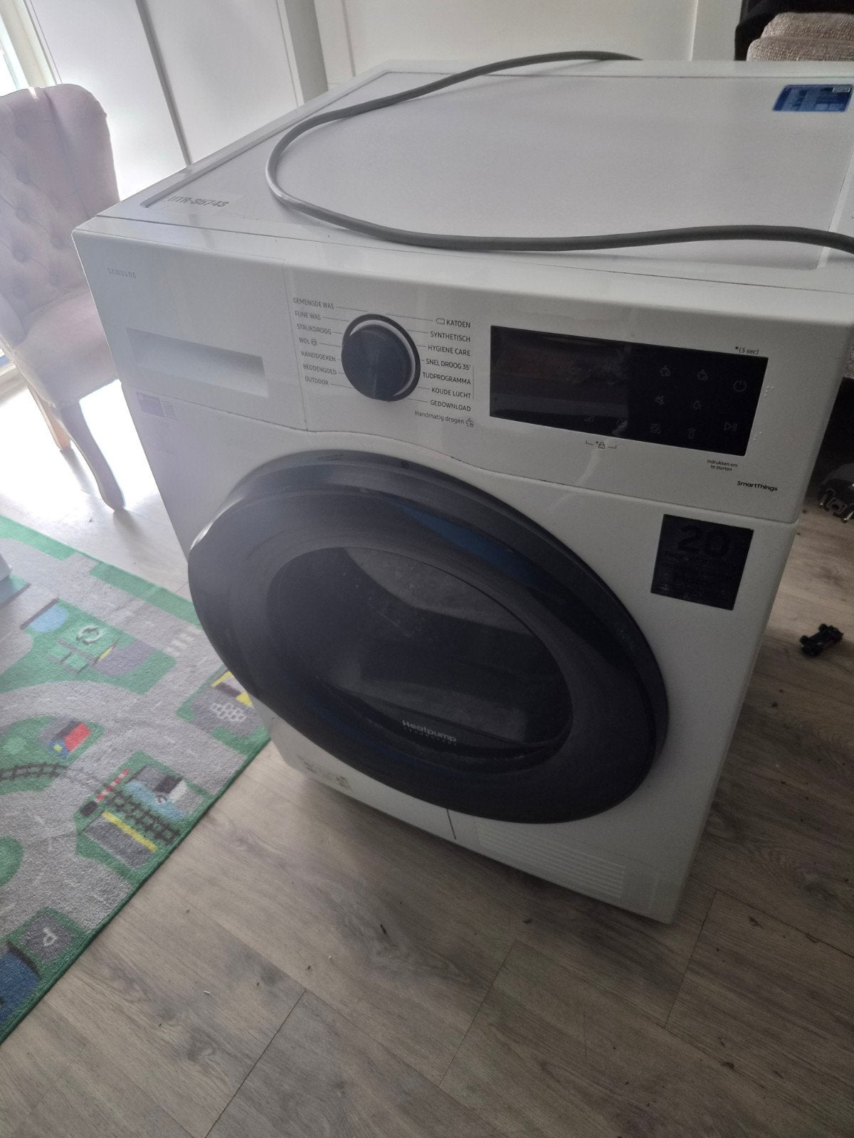 Samsung droger gratis ophalen, Ophalen, 85 tot 90 cm