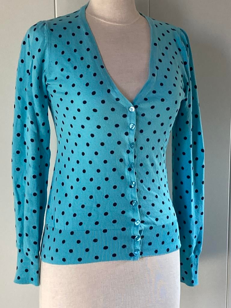 s‘Zomers vestje maat M ( 38), Maat 38/40 (M), Blauw, Ophalen of Verzenden, Zo goed als nieuw