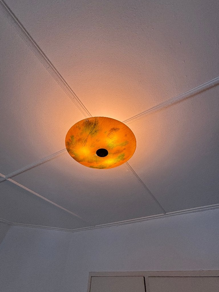 Plafondlamp, Ophalen