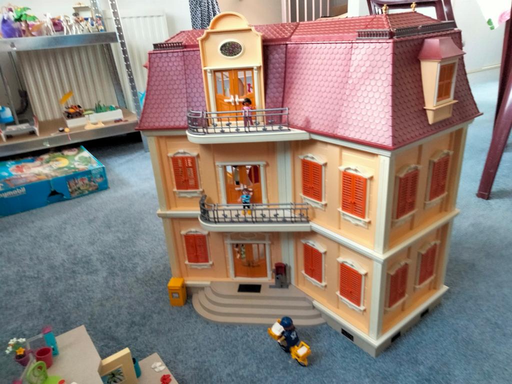 Zeer groot herenhuis van Playmobil., Ophalen of Verzenden, Zo goed als nieuw