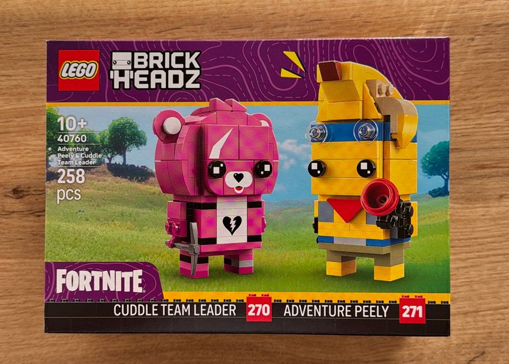 Lego 40760 Fortnite Brickheadz Peely & Cuddle NIEUW, BrickHeadz, Lego, Nieuw, Ophalen of Verzenden