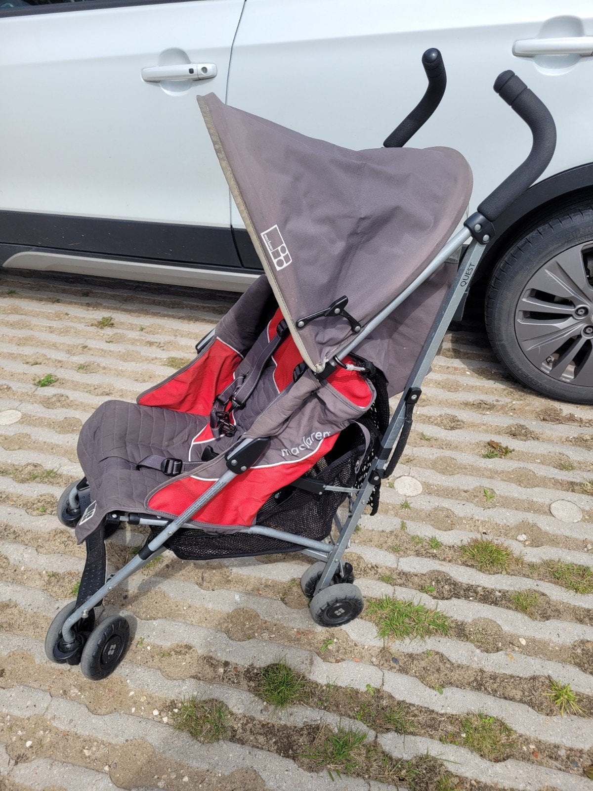 Maclaren Quest Buggy compacte en comfortabele kinderwagen, Ophalen of Verzenden, Gebruikt, Overige merken, Luchtbanden
