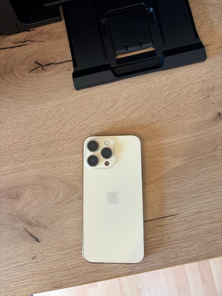 iPhone 14 Pro Max 128GB goud - Zo goed als nieuw, 128 GB, Ophalen of Verzenden, Zo goed als nieuw, Zonder simlock