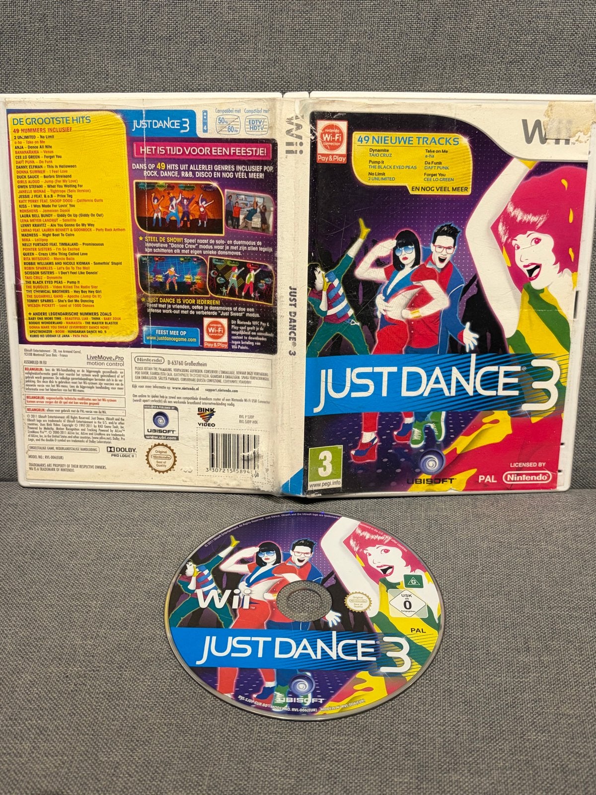 Just Dance 3 - Wii, Muziek, Eén computer, Ophalen of Verzenden, Zo goed als nieuw
