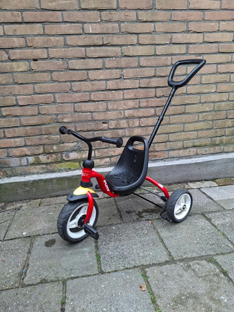Puky driewieler drukfiets, Ophalen, Gebruikt