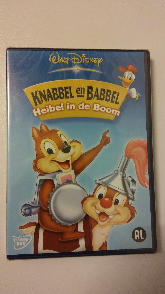 Knabbel en Babbel heibel in de Boom Disney tekenfilm dvd, Alle leeftijden, Ophalen of Verzenden, Gebruikt, Overige soorten