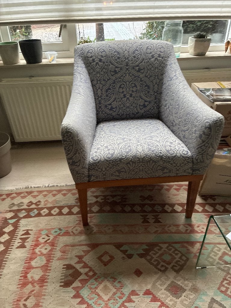 Fauteuil, Ophalen, Gebruikt, 75 tot 100 cm, Stof