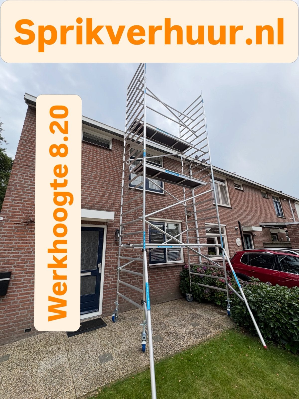 Rolsteiger TE HUUR, Ophalen, Nieuw, Rolsteiger of Kamersteiger, 5 meter of hoger