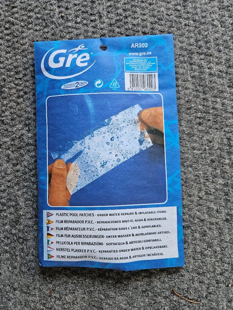 Gre herstelplakker pvc, Verzenden, Nieuw