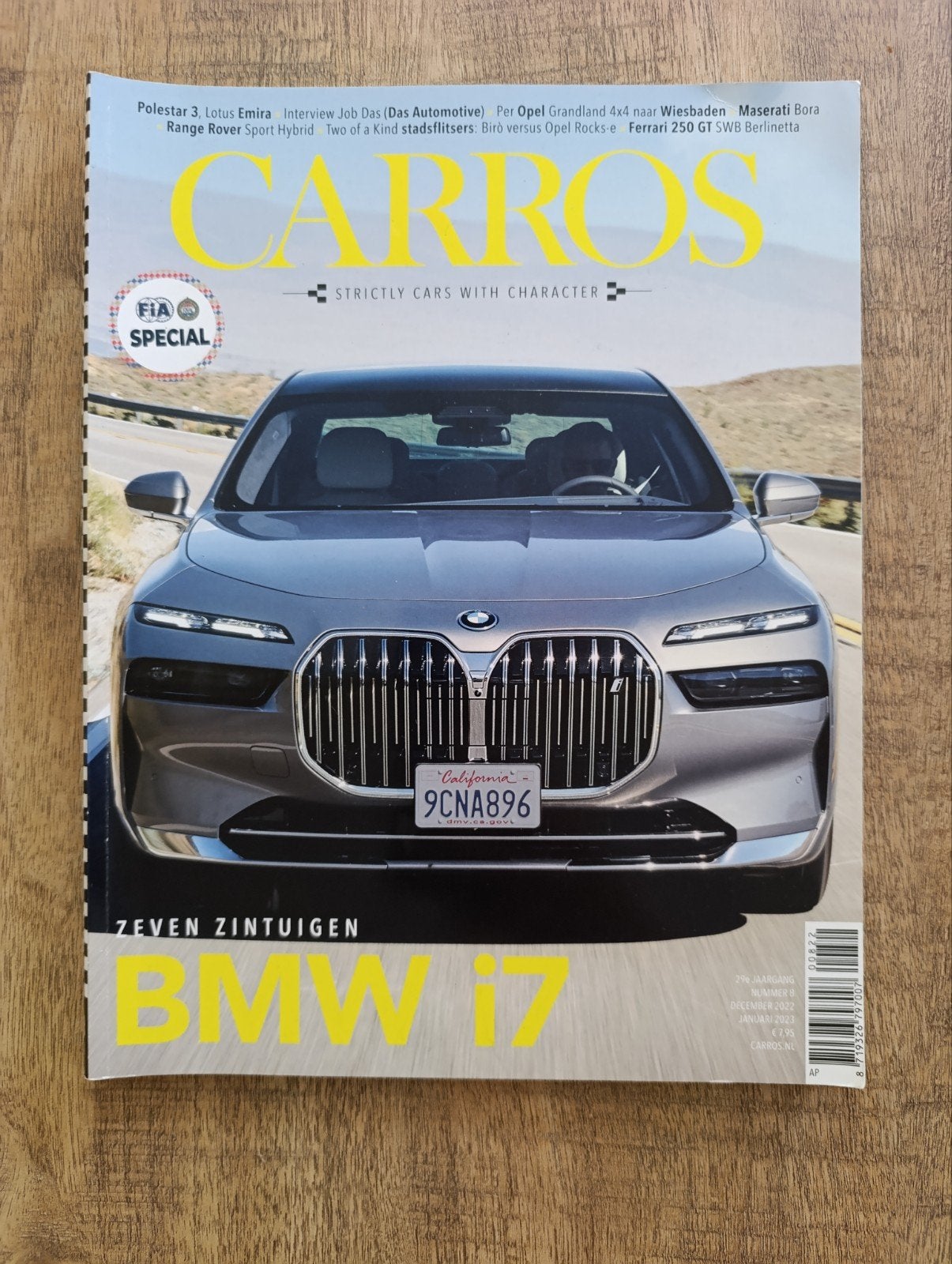 Carros Magazine met BMW i7 cover, Ophalen of Verzenden, Gelezen, BMW, Diverse auteurs