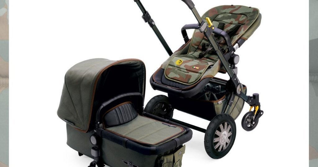 Kinderwagen Bugaboo diesel camouflage Limited Edition, Ophalen, Bugaboo, Zo goed als nieuw, Combiwagen