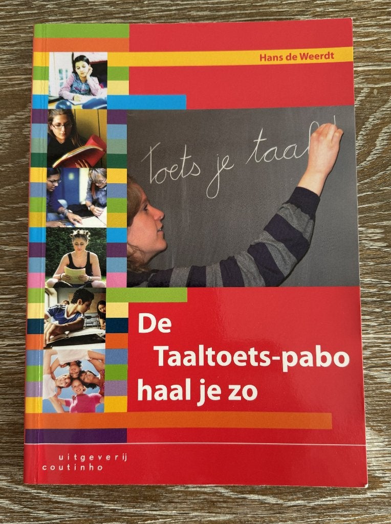 De Taaltoets-pabo haal je zo – Hans de Weerdt, Boeken, Studieboeken en Cursussen, Ophalen of Verzenden, Alpha, Zo goed als nieuw