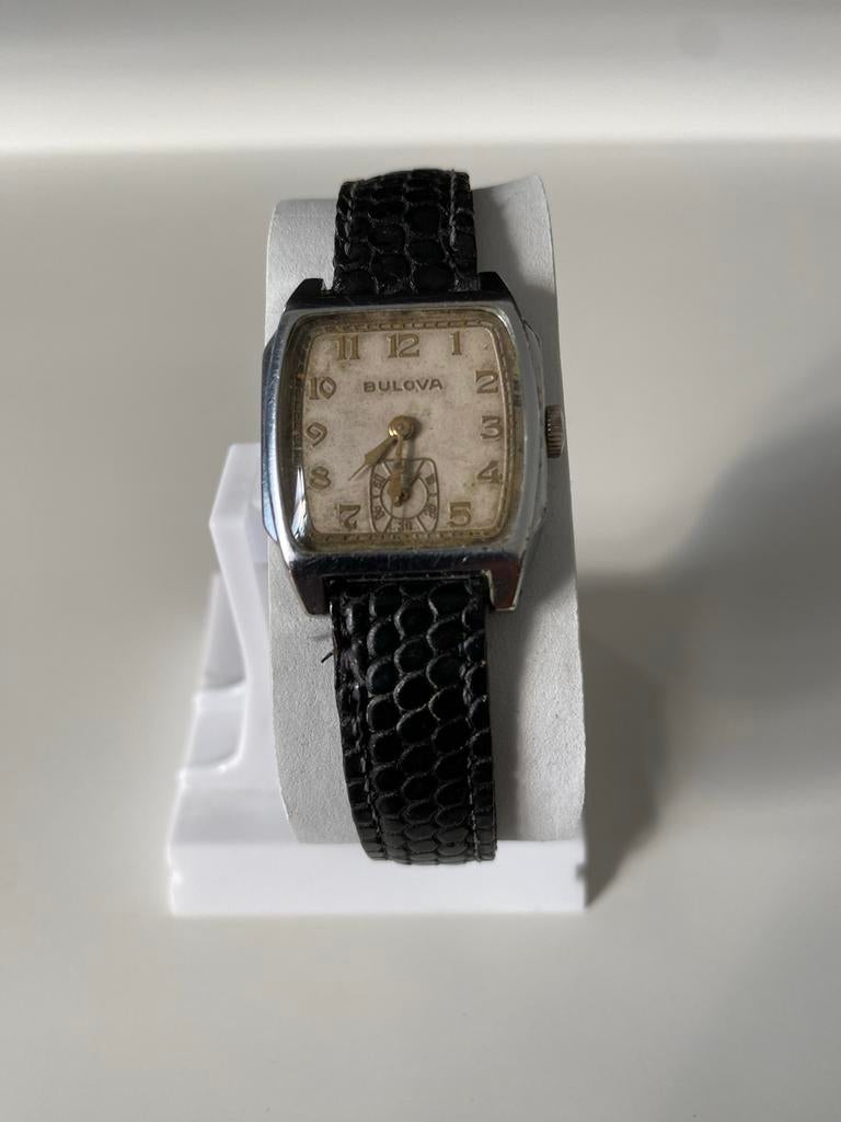 Vintage Bulova Polshorloge - Klassiek Design, Ophalen of Verzenden, Gebruikt