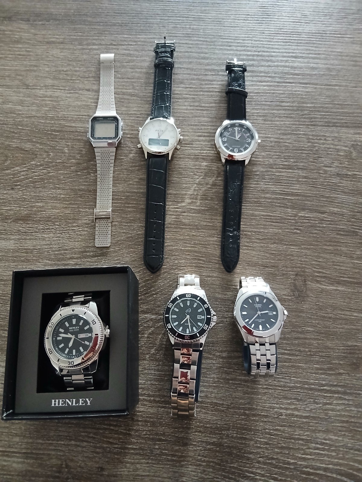 wegens overlijden nieuwe heren horloges, Ophalen of Verzenden, Nieuw, Staal, Overige merken