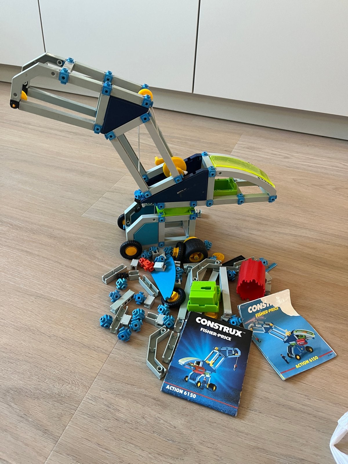 Fisher-Price Construx Action 6150 Bouwset Kraan, Ophalen of Verzenden, Gebruikt, Speelset
