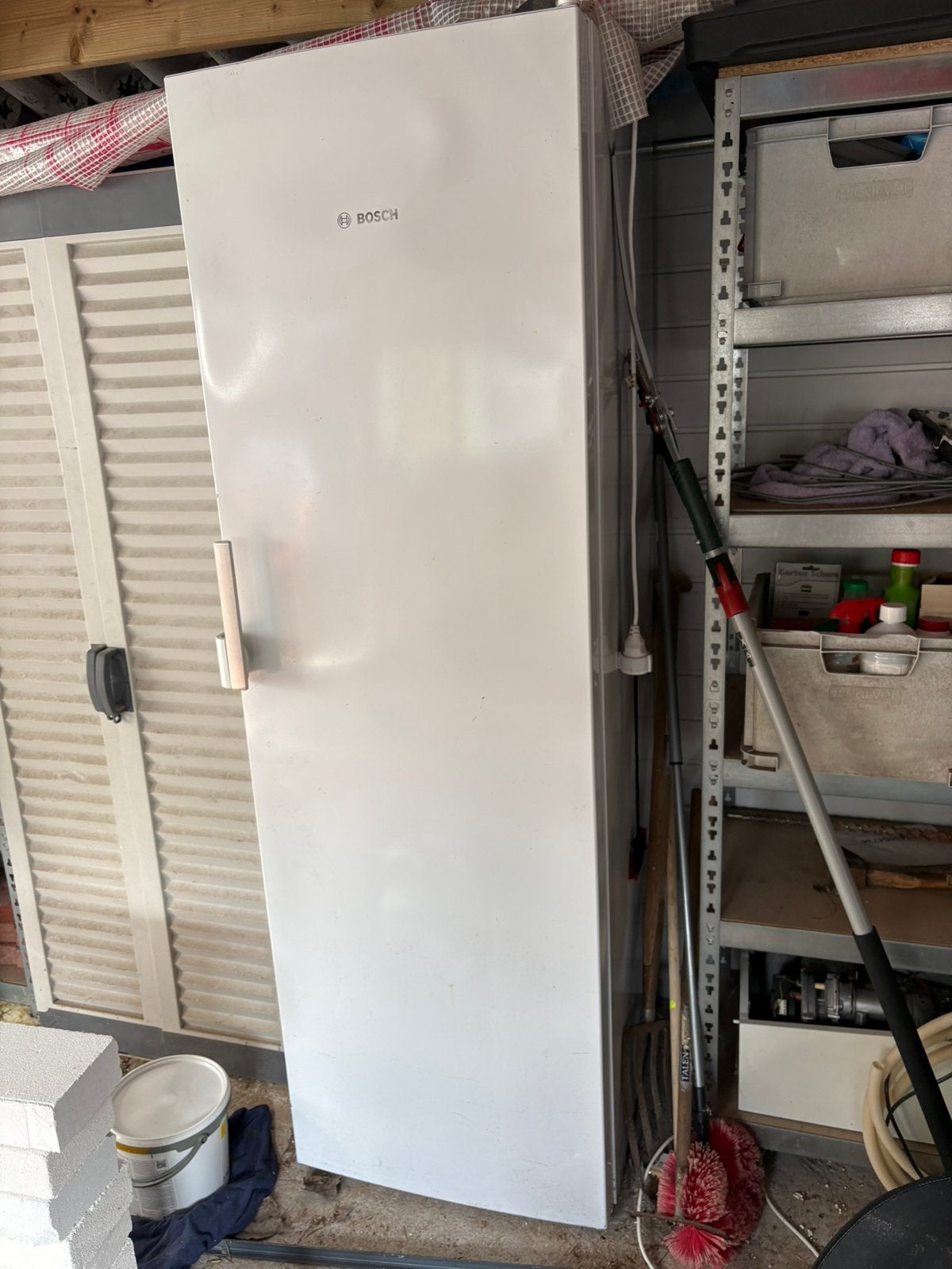 Bosch vriezer staand, Witgoed en Apparatuur, Vriezers en Diepvrieskisten, Ophalen, Gebruikt, 60 tot 90 cm, 160 cm of meer