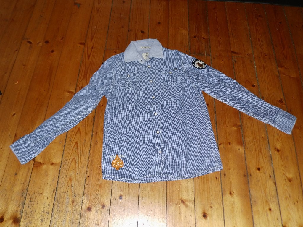 mooi Scotch Shrunk overhemd maat 14 - 164, Kinderen en Baby's, Kinderkleding | Maat 164, Overhemd of Blouse, Scotch Shrunk, Ophalen of Verzenden