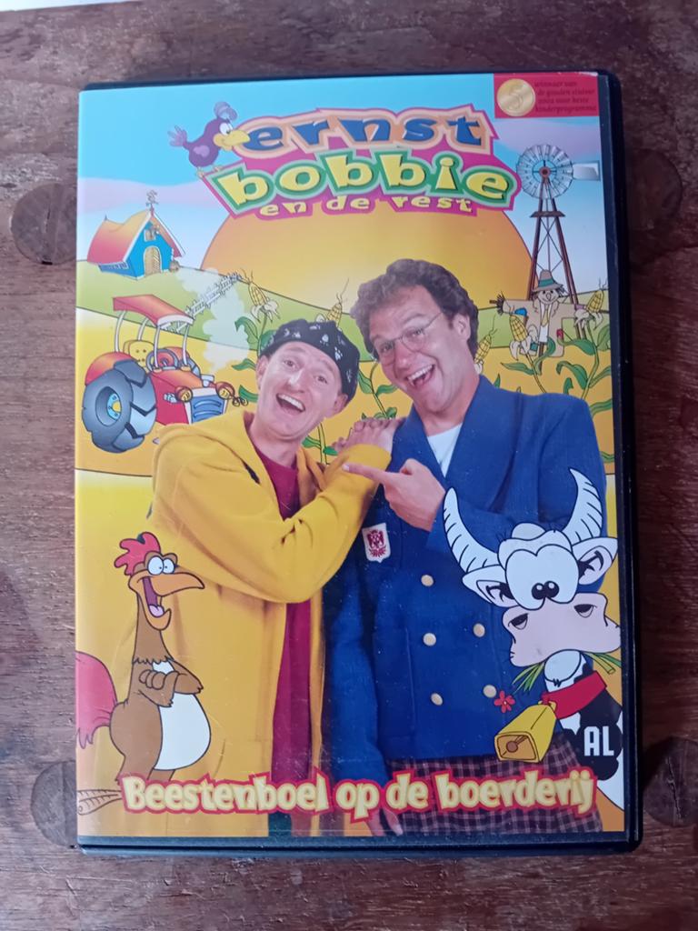 Dvd Ernst Bobbie en de rest, beestenboel op de boerderij, Alle leeftijden, Ophalen, Zo goed als nieuw, Overige typen