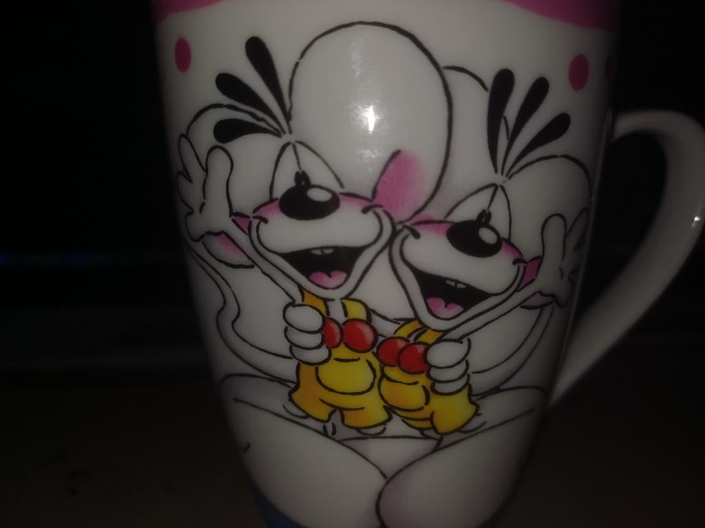 Diddl Tweeling Mok - Sterrenbeeld Mok, Ophalen of Verzenden, Diddl, Gebruikt, Servies