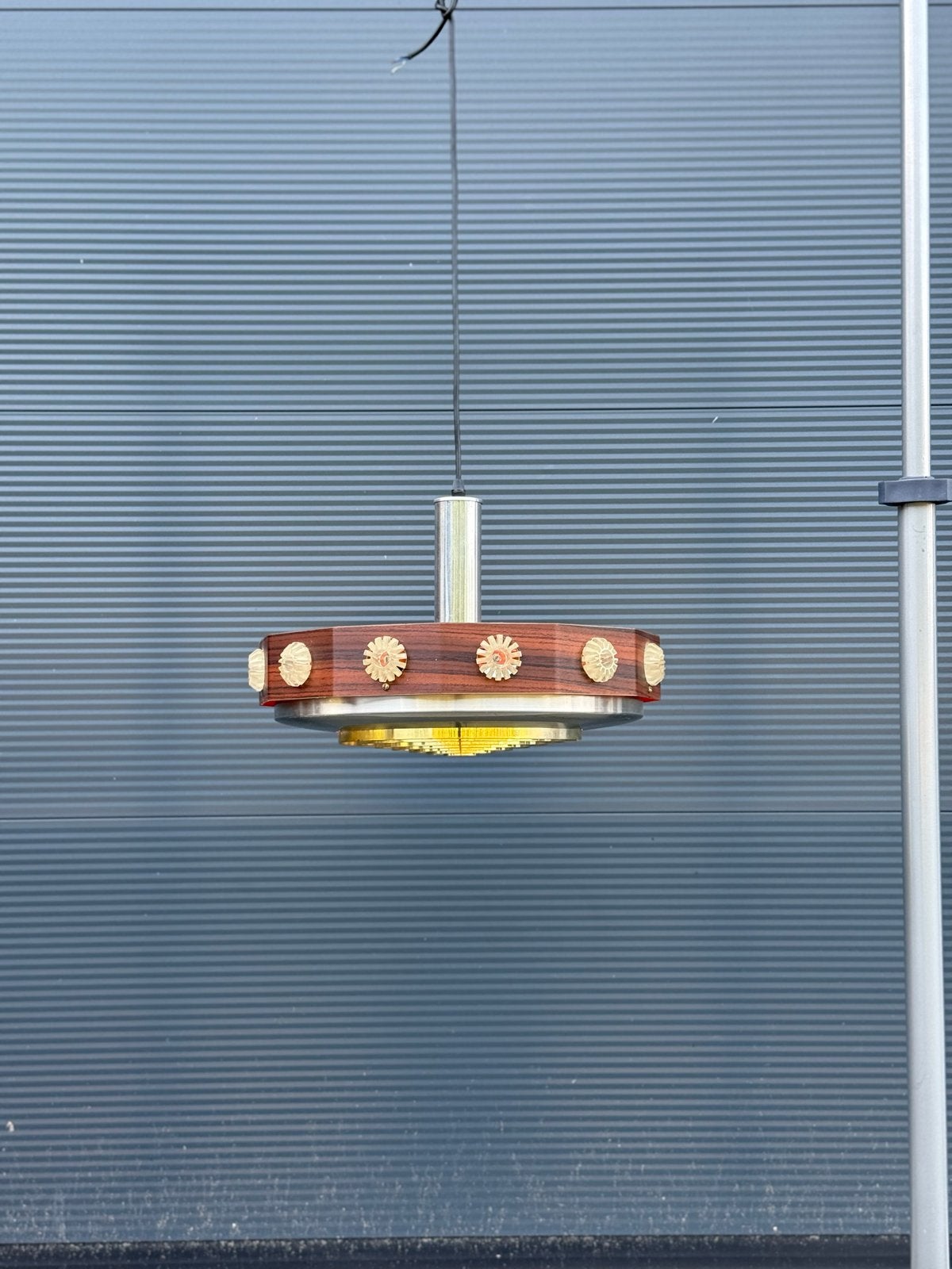 Lakro Amstelveen space age hanglamp (uit de jaren 70), Ophalen