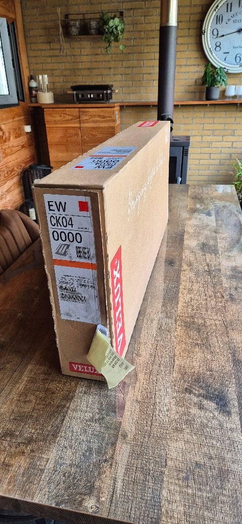 3 Stuks EW CK04 0000 VELUX vervangingsgootstuk 55x98cm, Ophalen, Minder dan 80 cm, 80 tot 120 cm, Nieuw