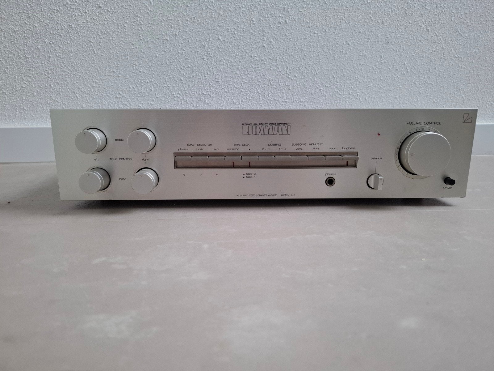 Luxman L-2 geïntegreerde versterker, Audio, Tv en Foto, Gebruikt, 60 tot 120 watt, Stereo, Ophalen