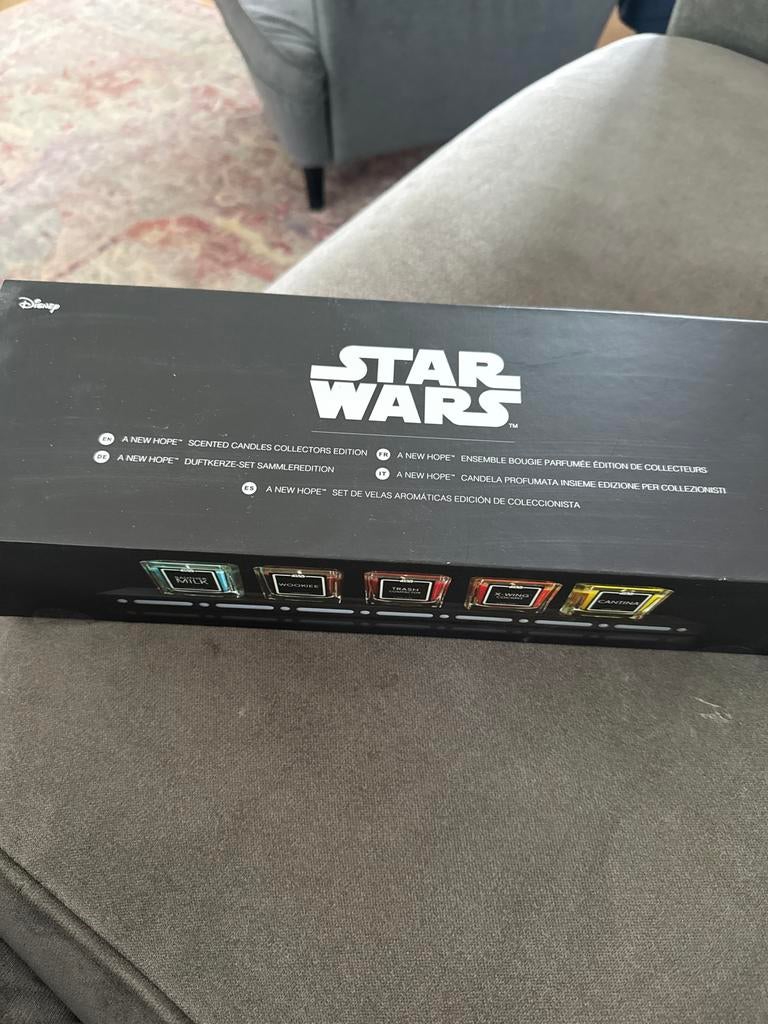 Star Wars A New Hope Collectors Edition Geurkaarsen Set, Overige materialen, Overige kleuren, Nieuw, Ophalen of Verzenden