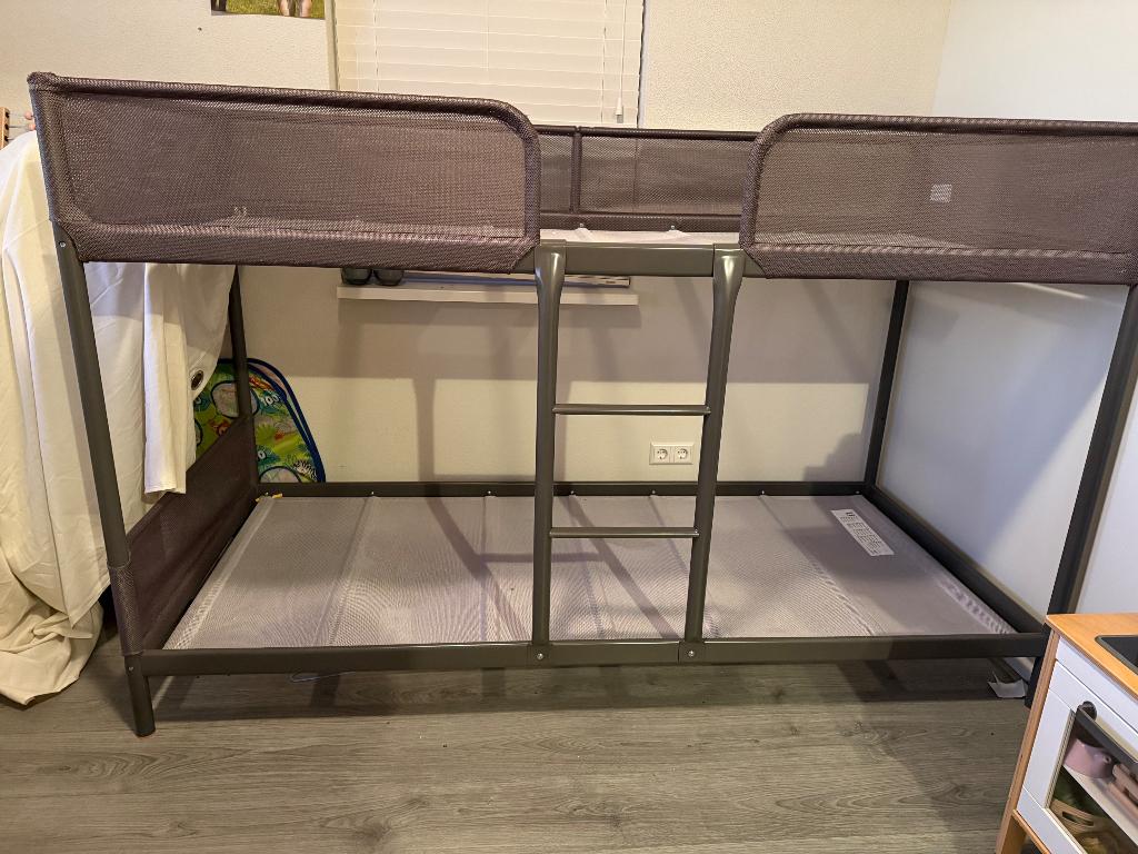 Stapelbed IKEA, Ophalen, 90 cm, Tweepersoons, Minder dan 160 cm
