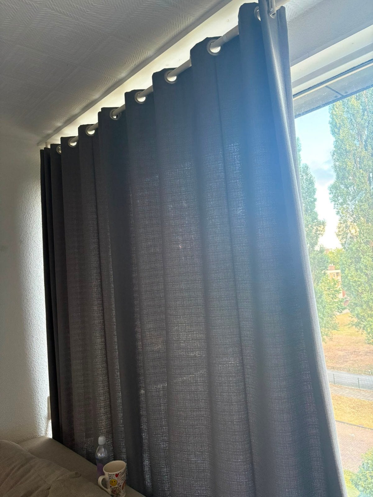 gordijnen met ringen, Huis en Inrichting, Ophalen, Gordijn, Met ringen